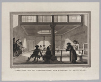 KG 07426
<br/>
Geschiedenis godsdiensten: bijeenkomst Quakers te Amsterdam
<br/>
<em>Philips Jacobsz., Caspar (1732-1789)</em>